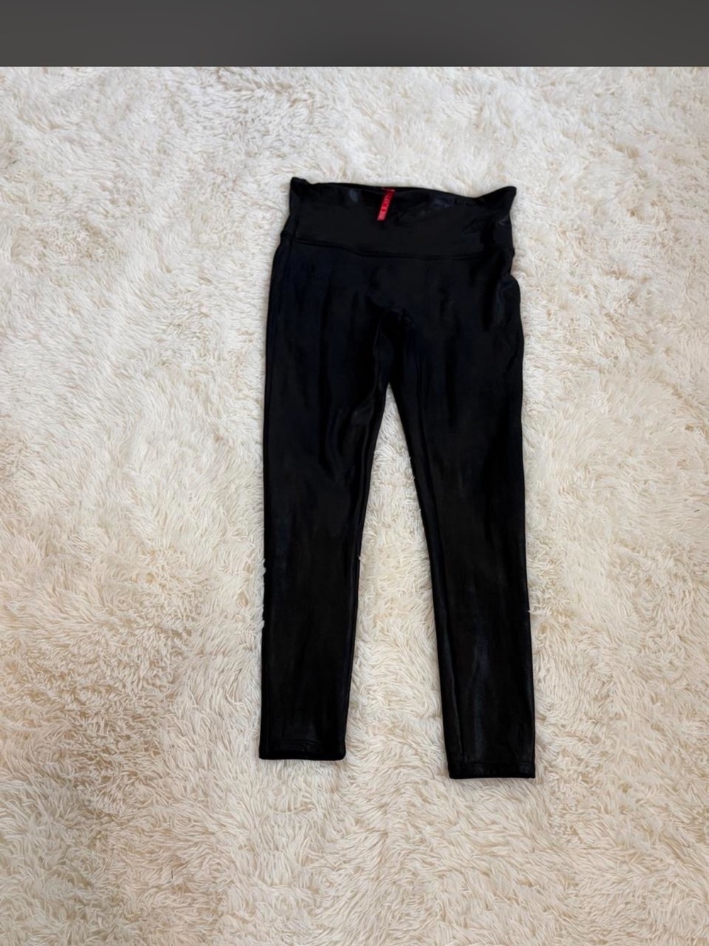 SPANX Black High-Waist Performance Leggings